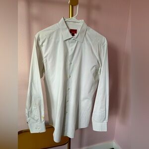 Alfani men’s dress shirt - barely worn. Stretchy material and breathable fabric